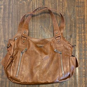 Brown Leather Tote Bag